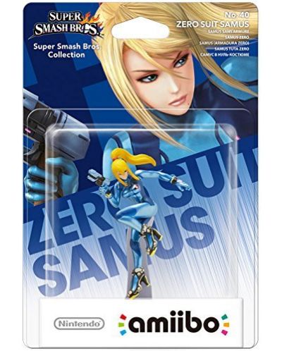 Figura Nintendo amiibo - Zero Suit Samus [Super Smash Bros.] - 6